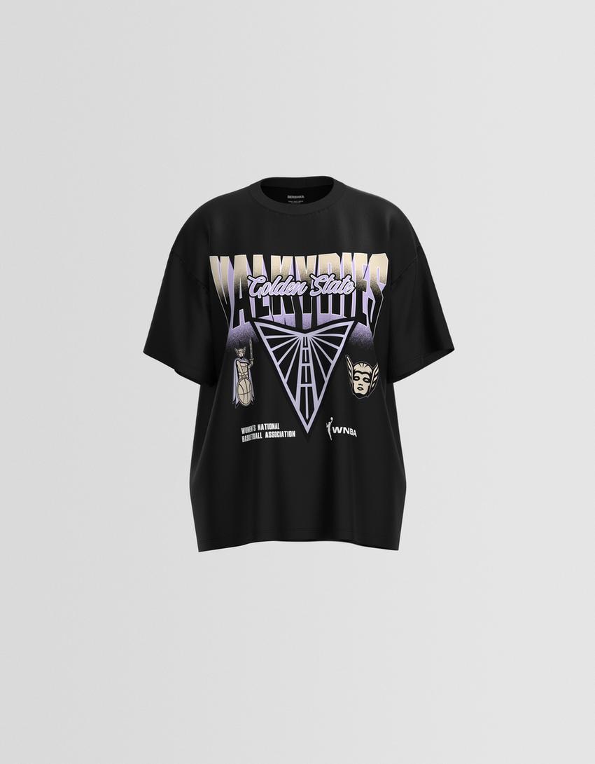 WNBA Golden State Valkyries short-sleeve T-shirt-Black