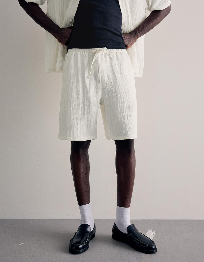 Shirt and Bermuda shorts set-Shirt and Bermuda shorts set