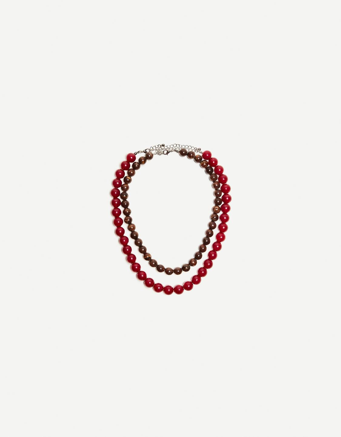 2-pack of bead necklaces