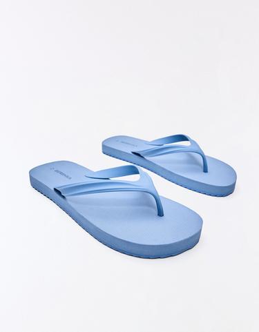 BASIC THONG SANDALS — BLUE 4