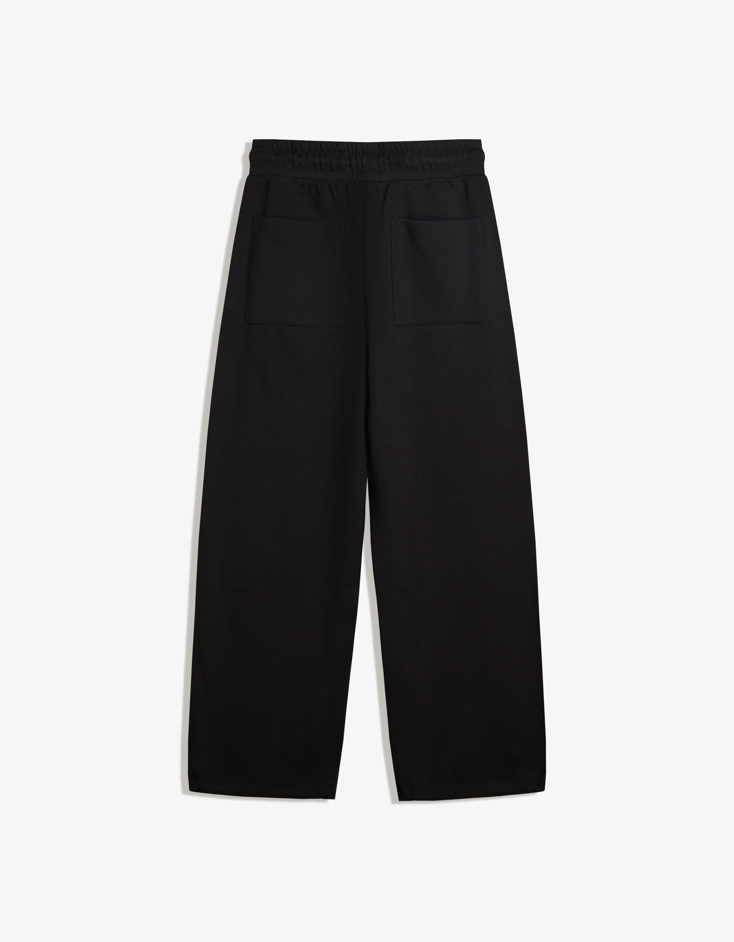 Balloon fit trousers — Black
