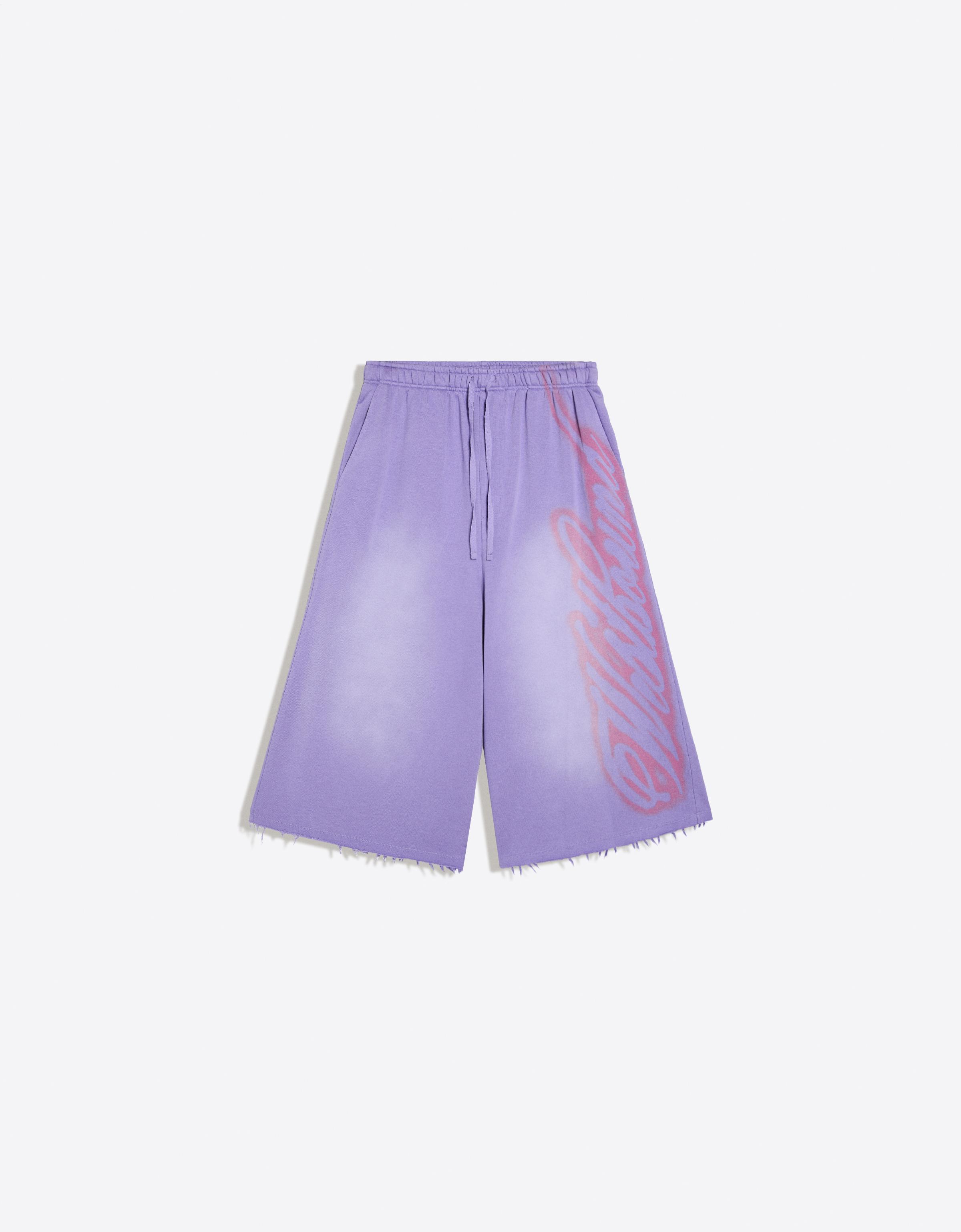 Jersey jort Bermuda shorts — Violet
