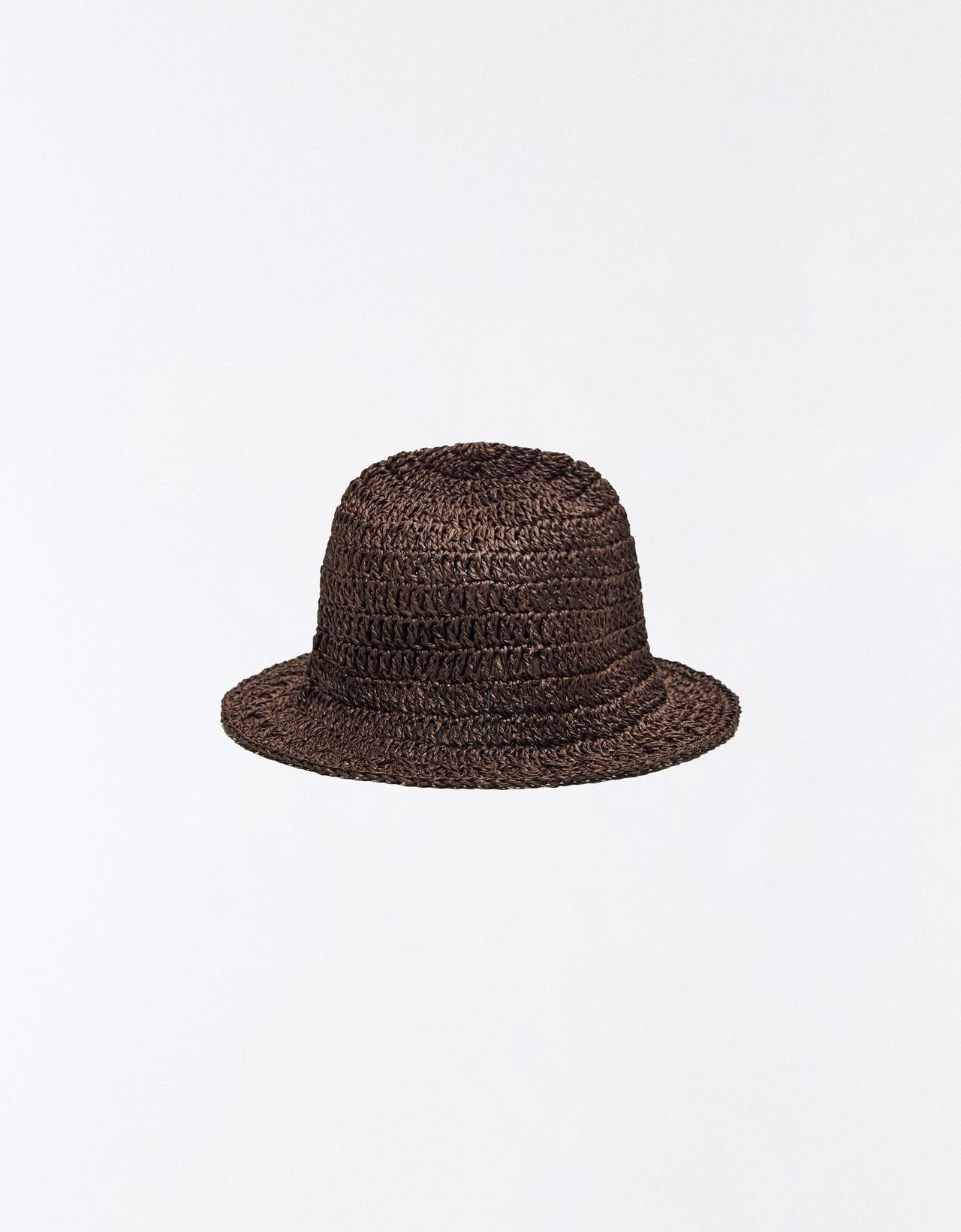 Rustic bucket hat — Brown