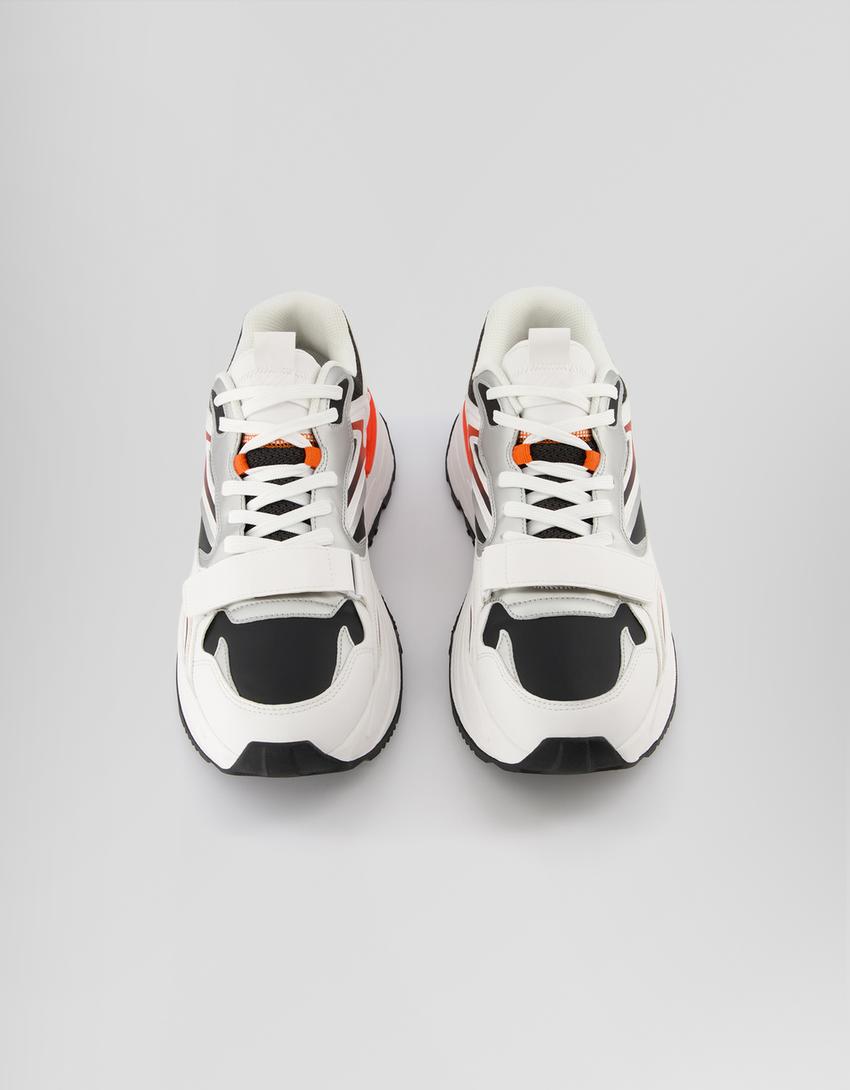 Sapatilhas volume sola XL pormenor tira homem-Combinado-5