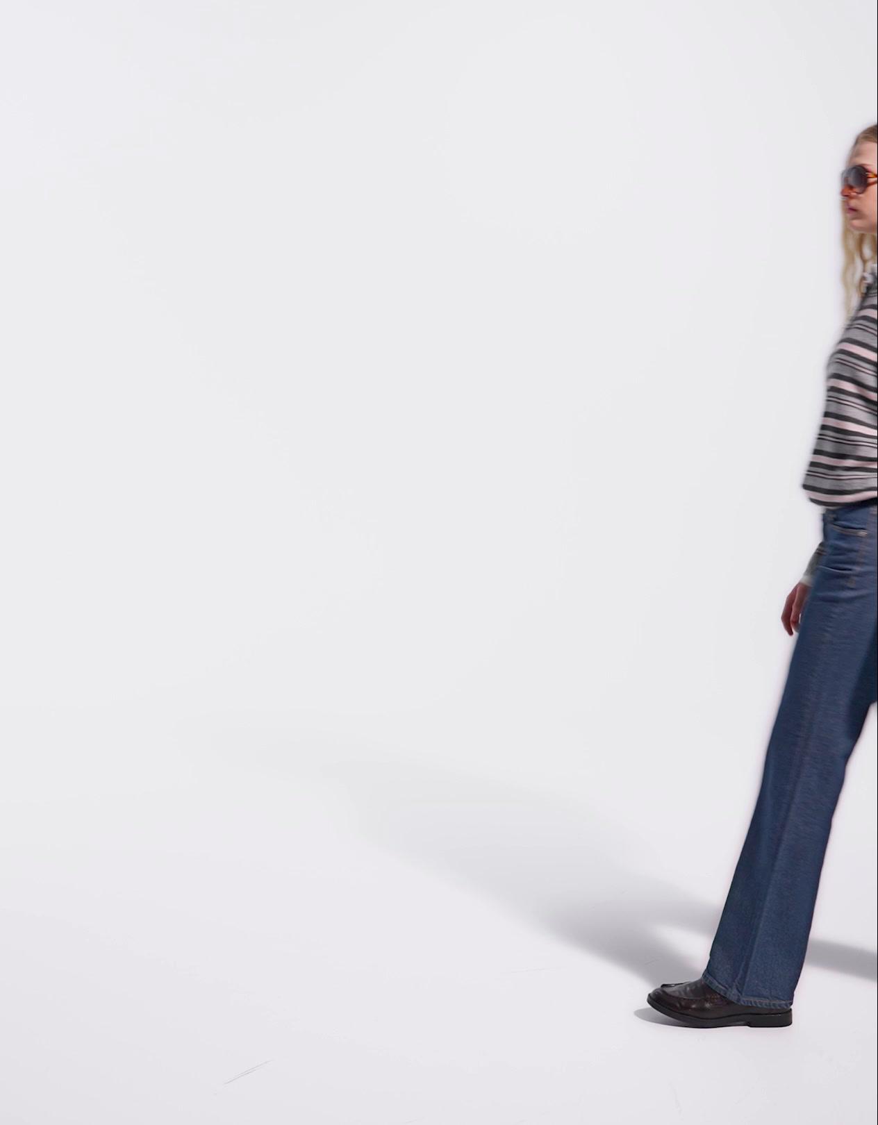 Düşük bel bootcut jean - Görsel 111