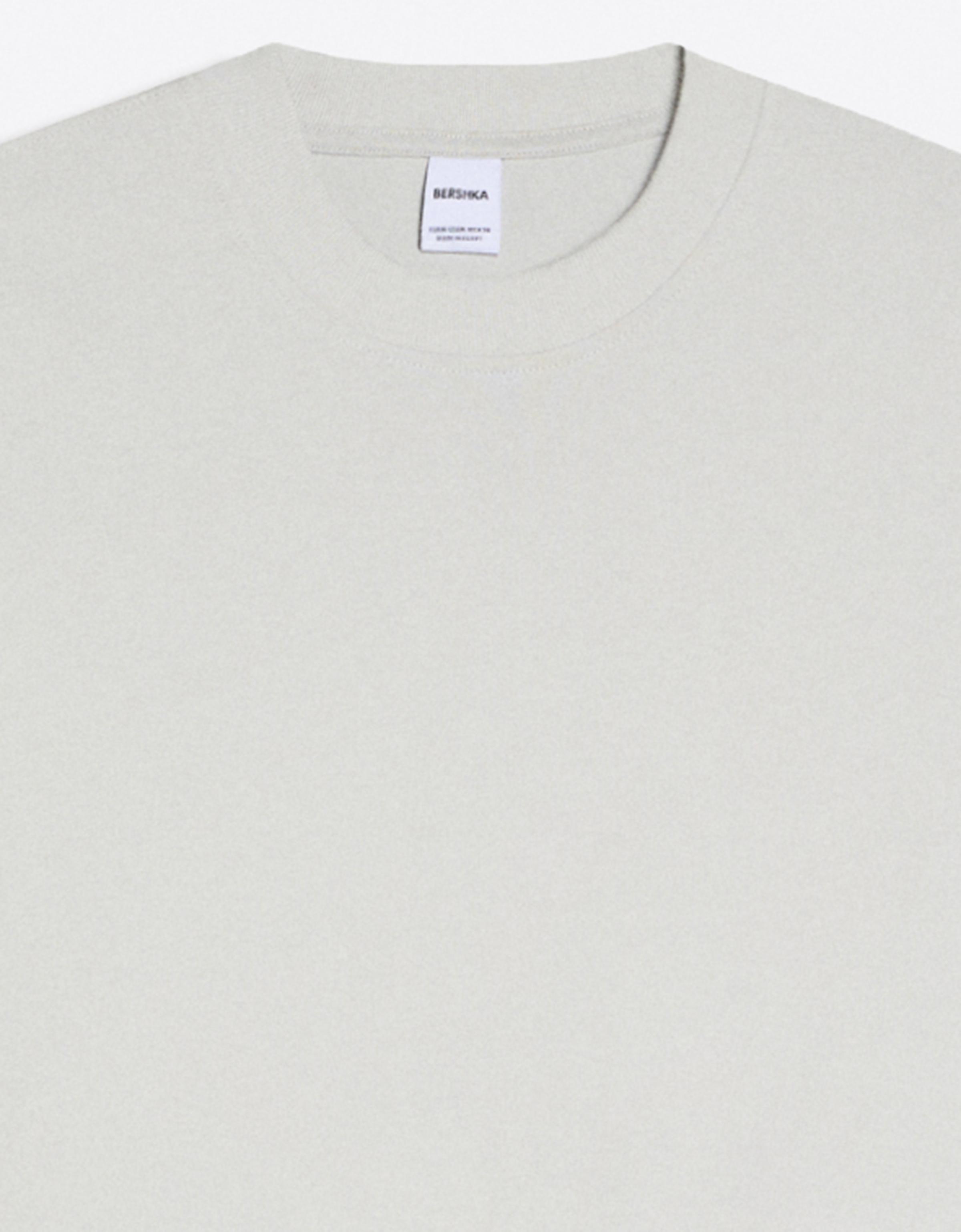 Heavy boxy T-shirt — Stone