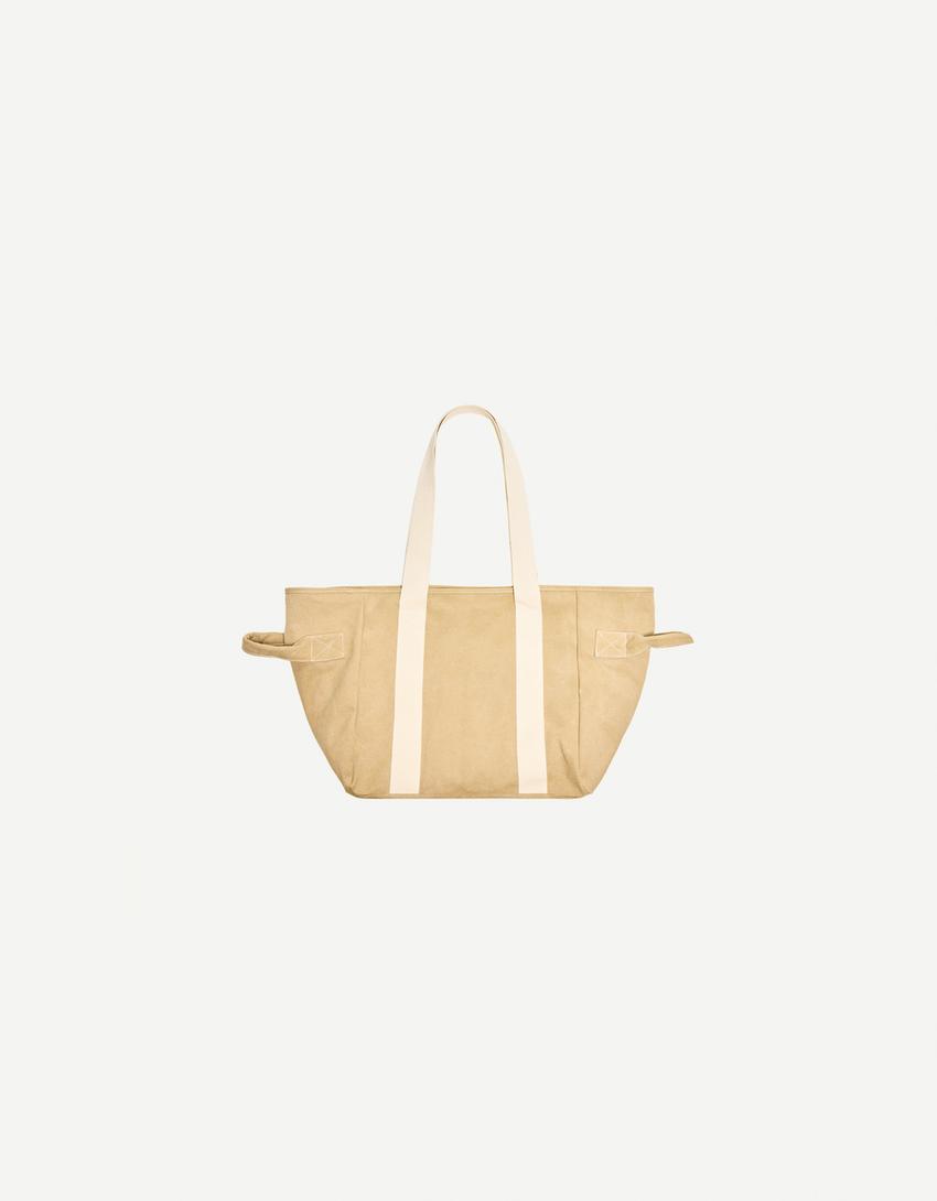 Tote bag-Sand-1