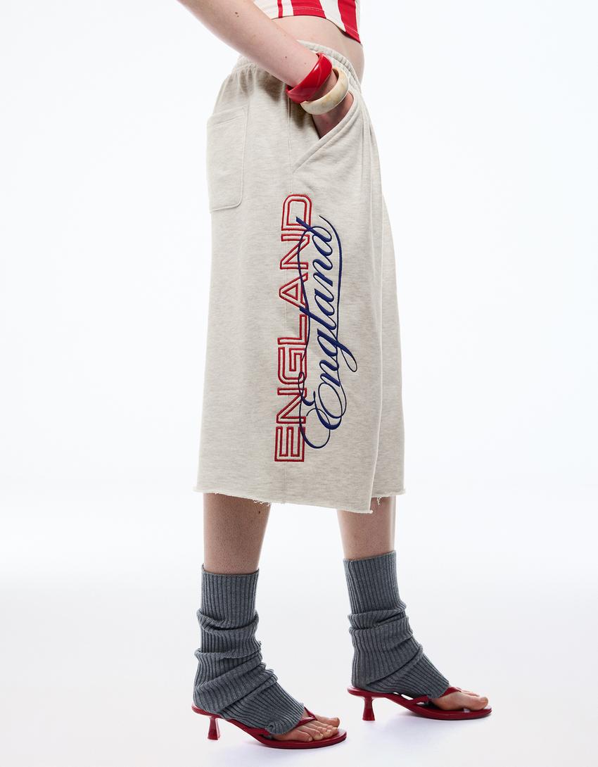 İngiltere FIFA WORLD CUP™ sweatshirt kumaş bermuda - Görsel 3