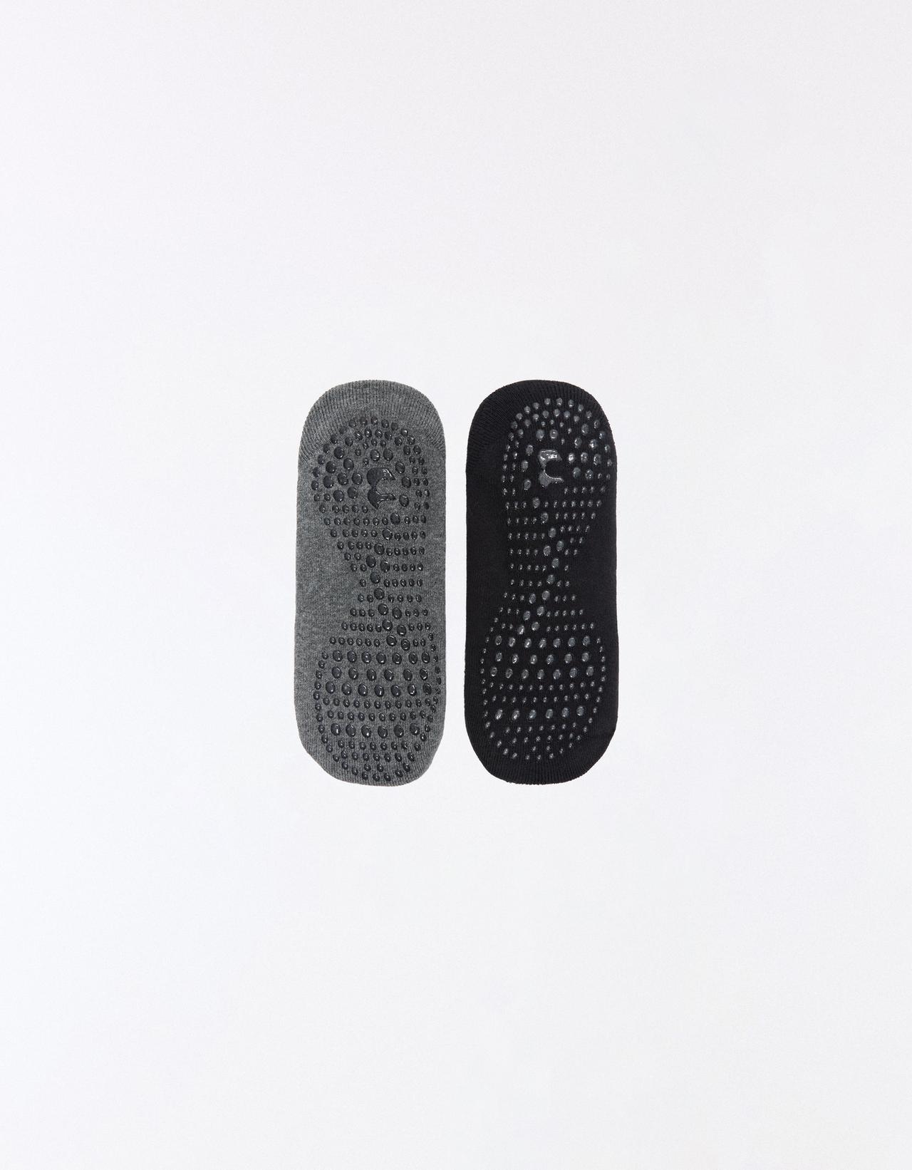Pack of 2 cushioned socks — Black