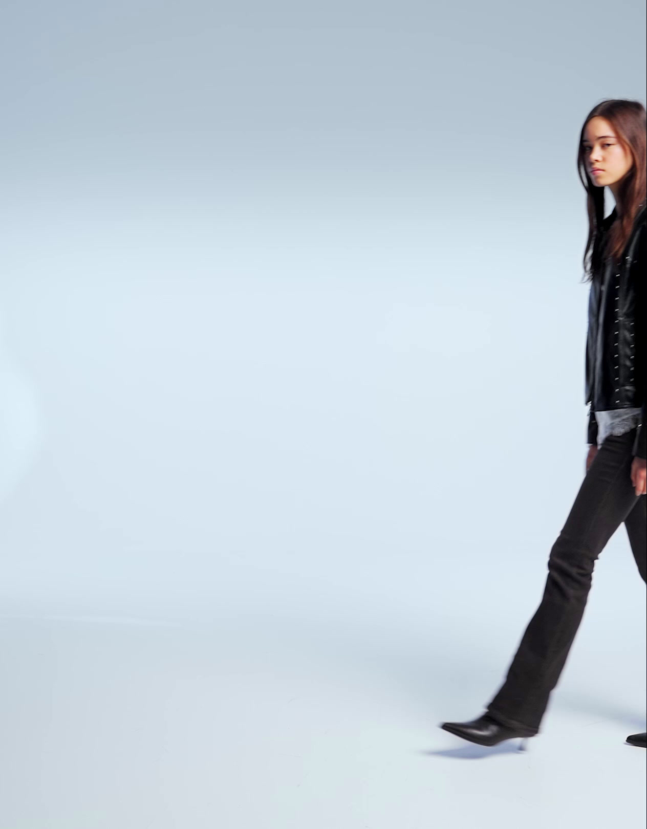 Düşük bel kapaklı bootcut jean - Görsel 198