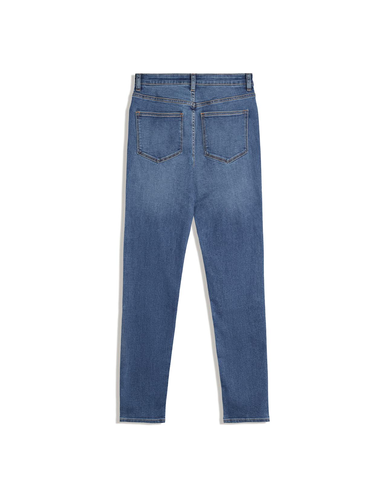 Super high-rise soft skinny jeans — Light blue