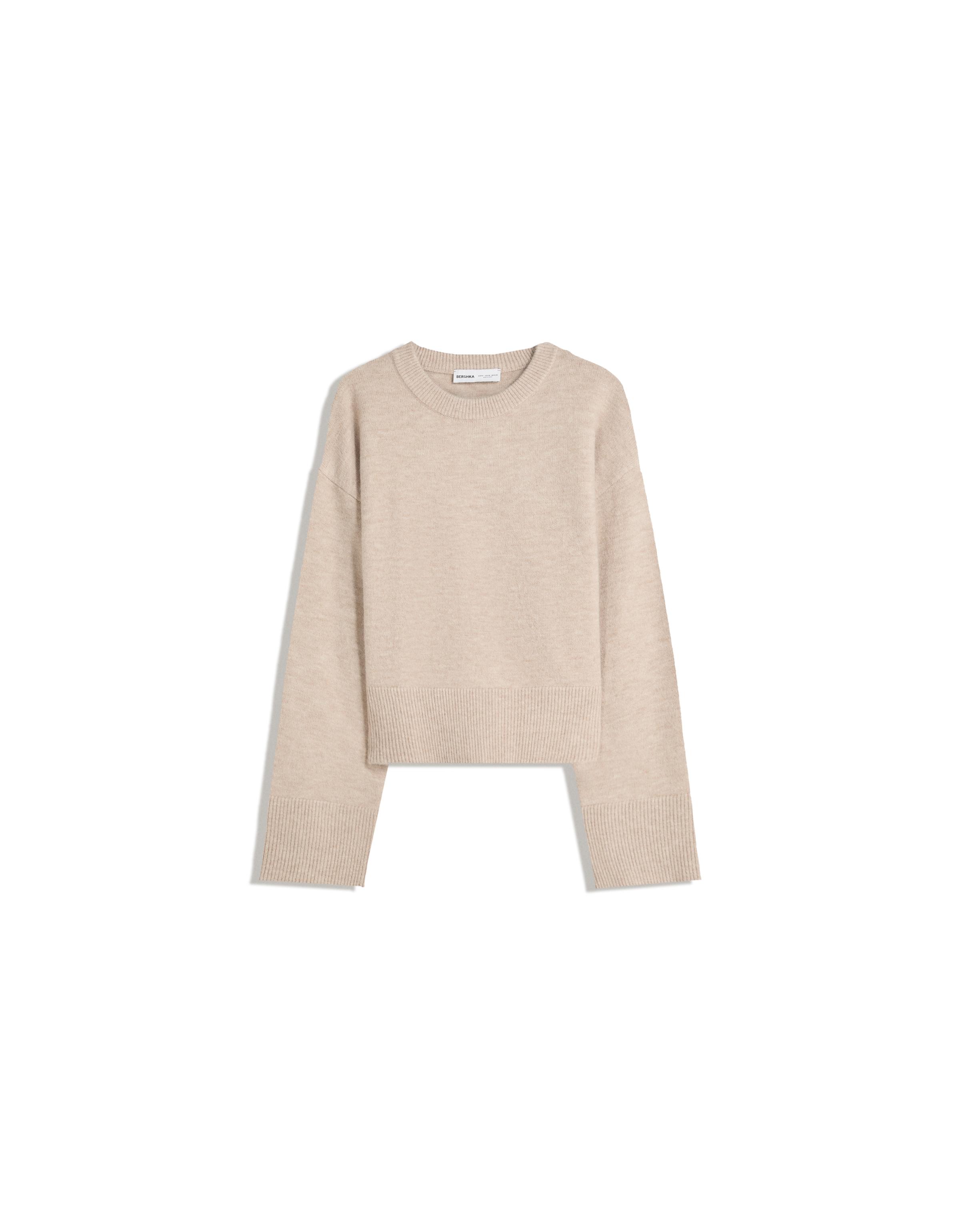 Oversize round neck jumper