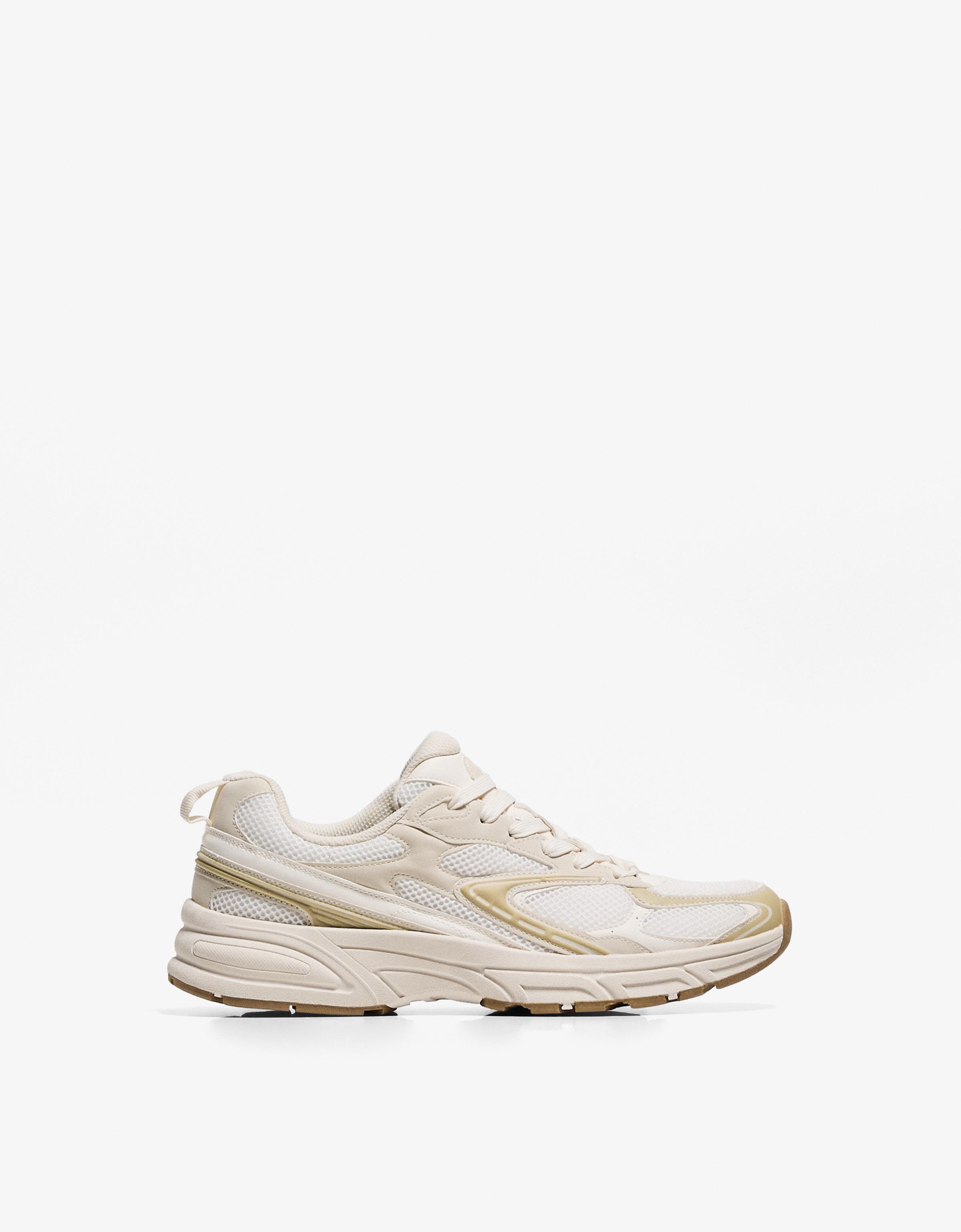 Bershka Sneaker Mit Kombinierter Sohle Herren 42 Kombiniert