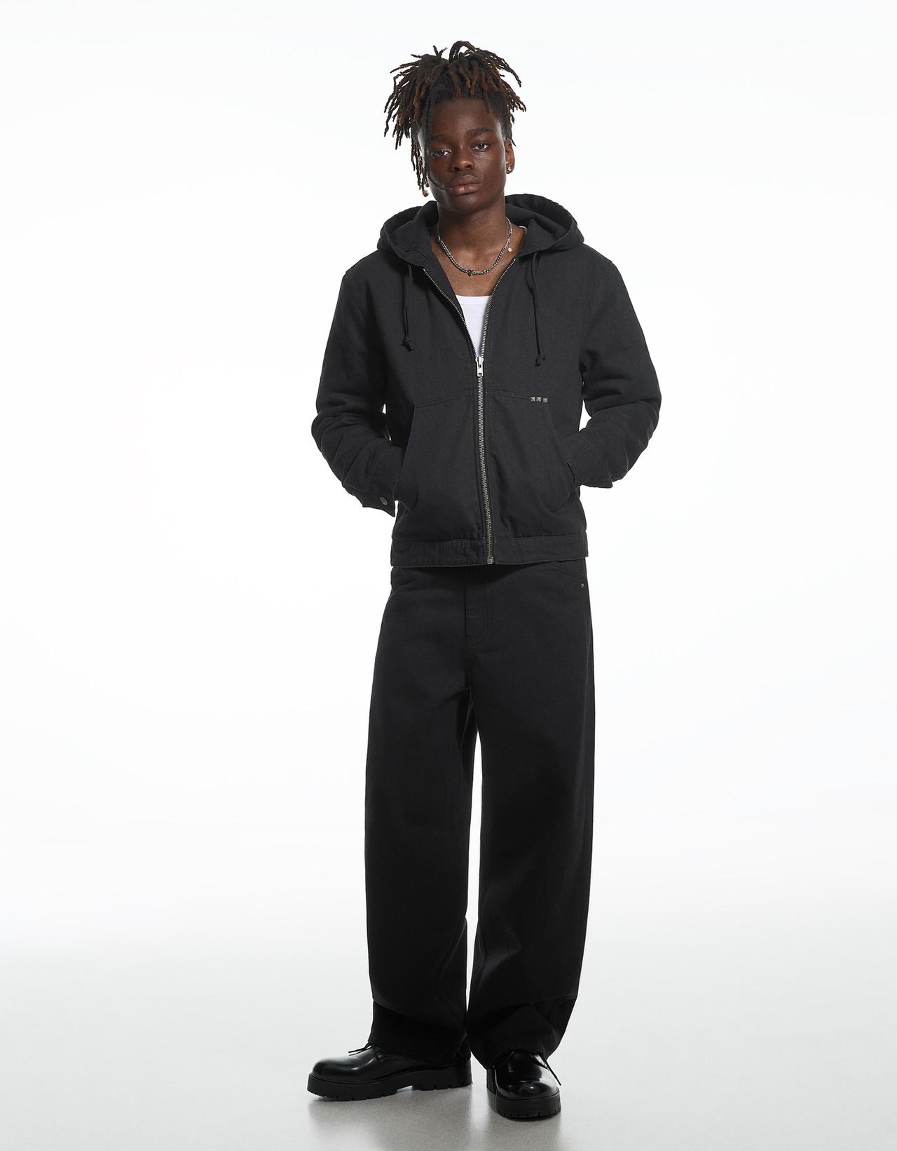 Baggy trousers ARIES X BERSHKA — Black