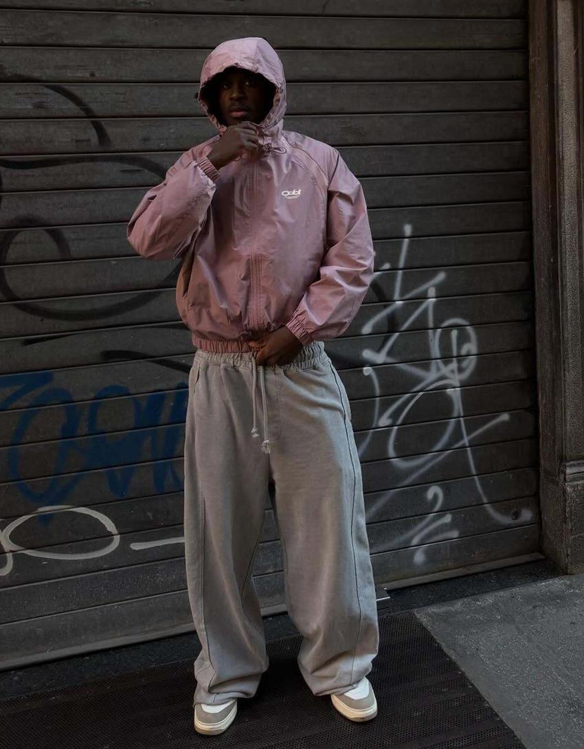 Super baggy trousers-Stone