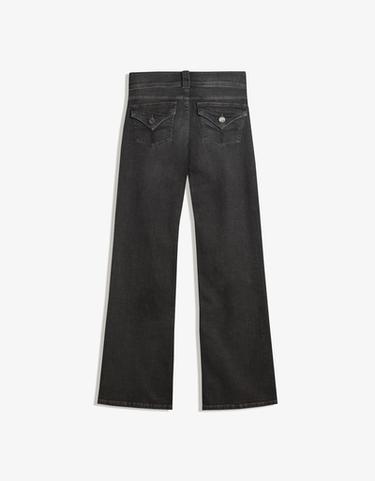 Low-rise boot-cut jeans — Black 6