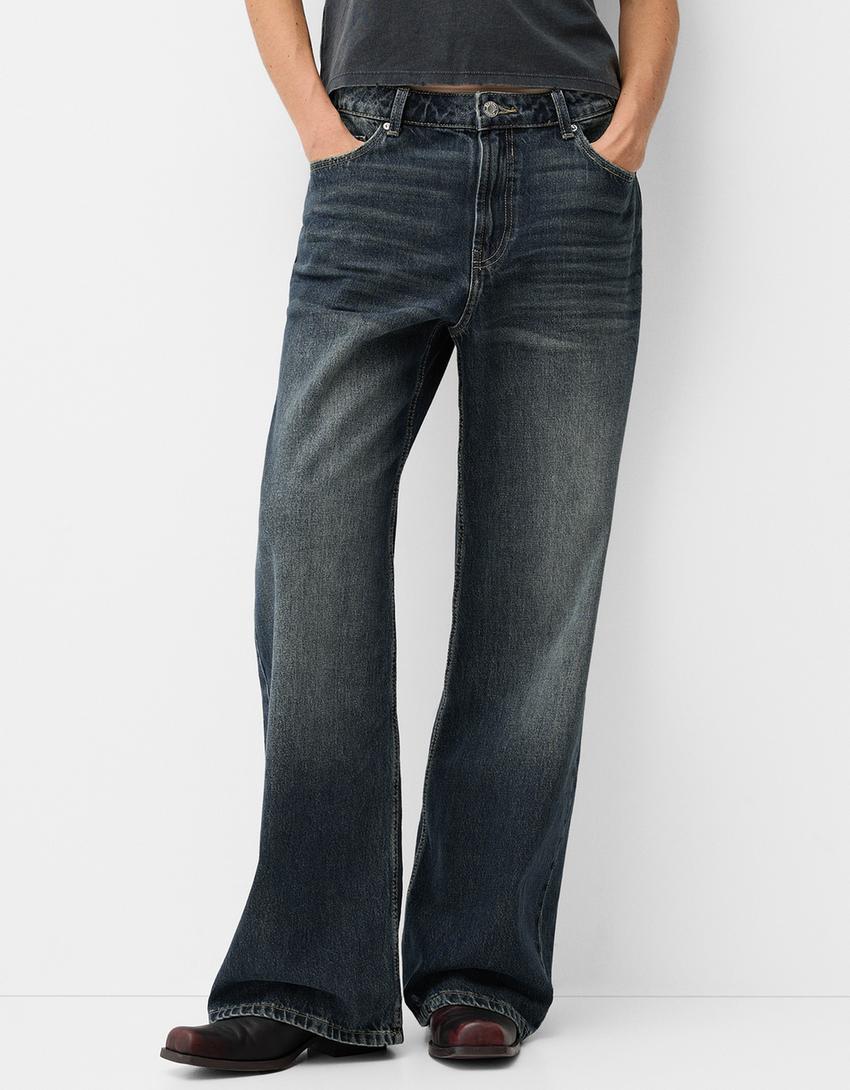 Blugi baggy-Verde-3