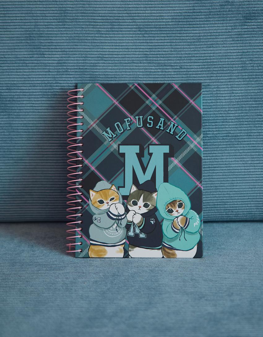 Mofusand notebook-Blue-0