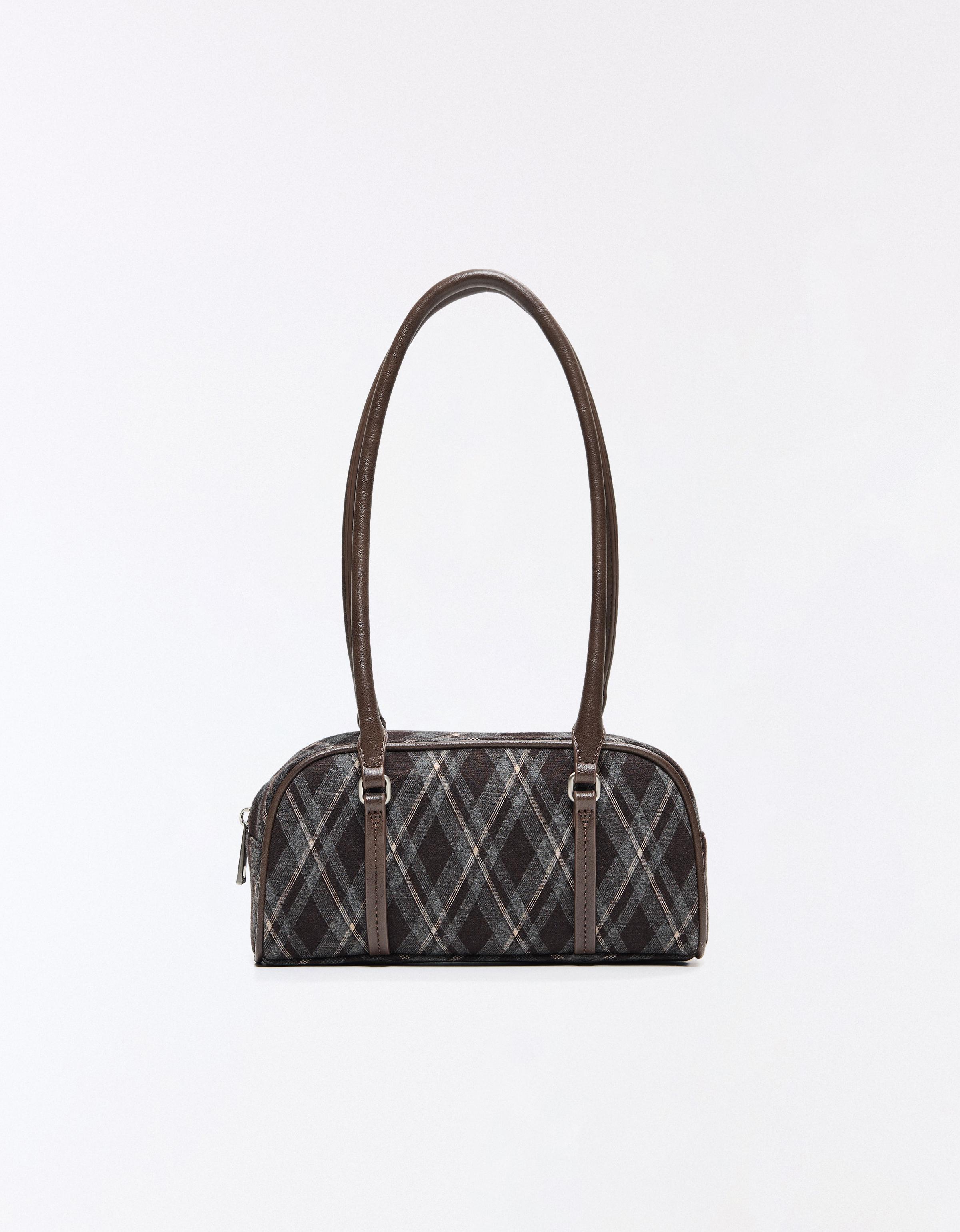 Mini bowling bag — Brown