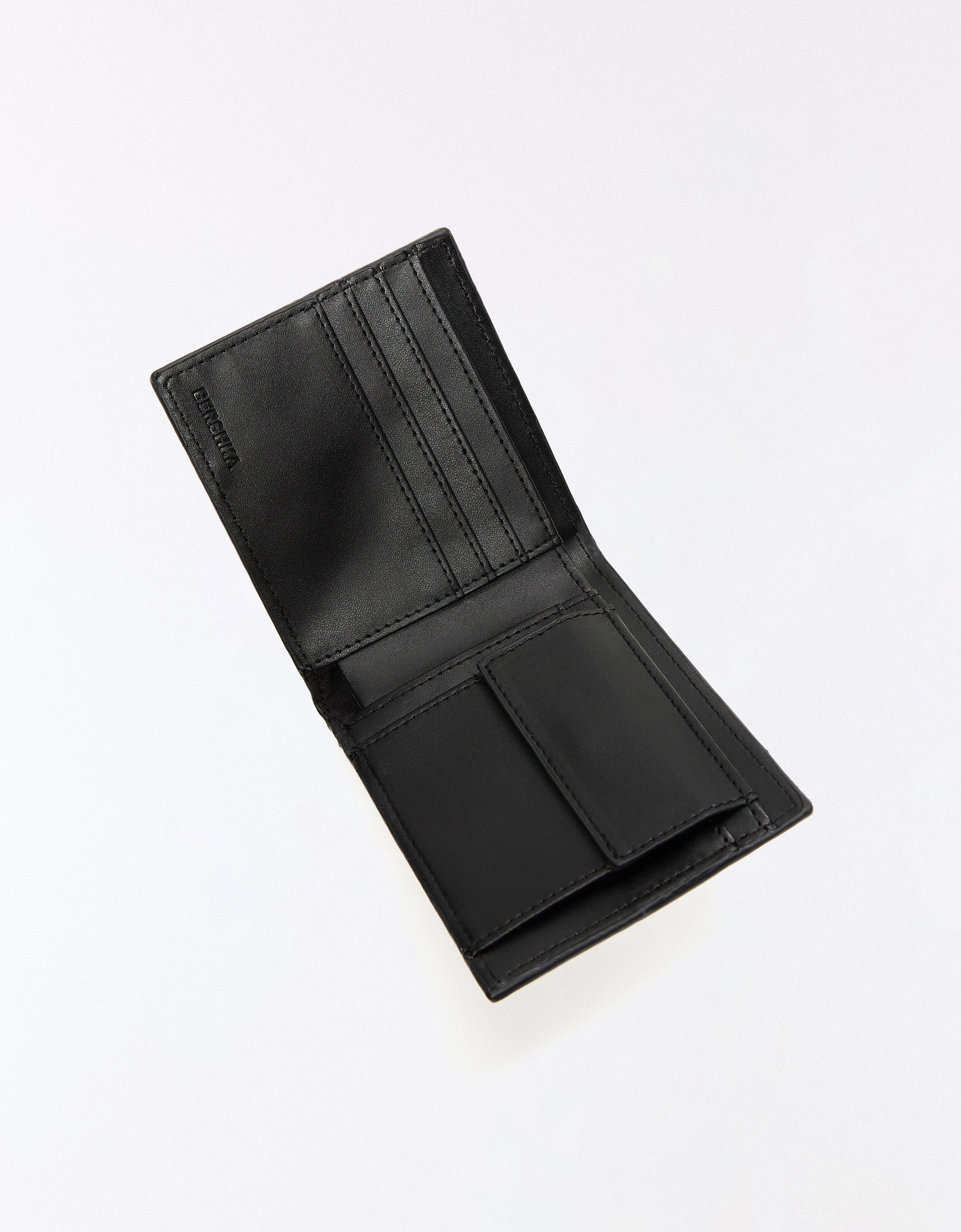 Printed wallet — Black