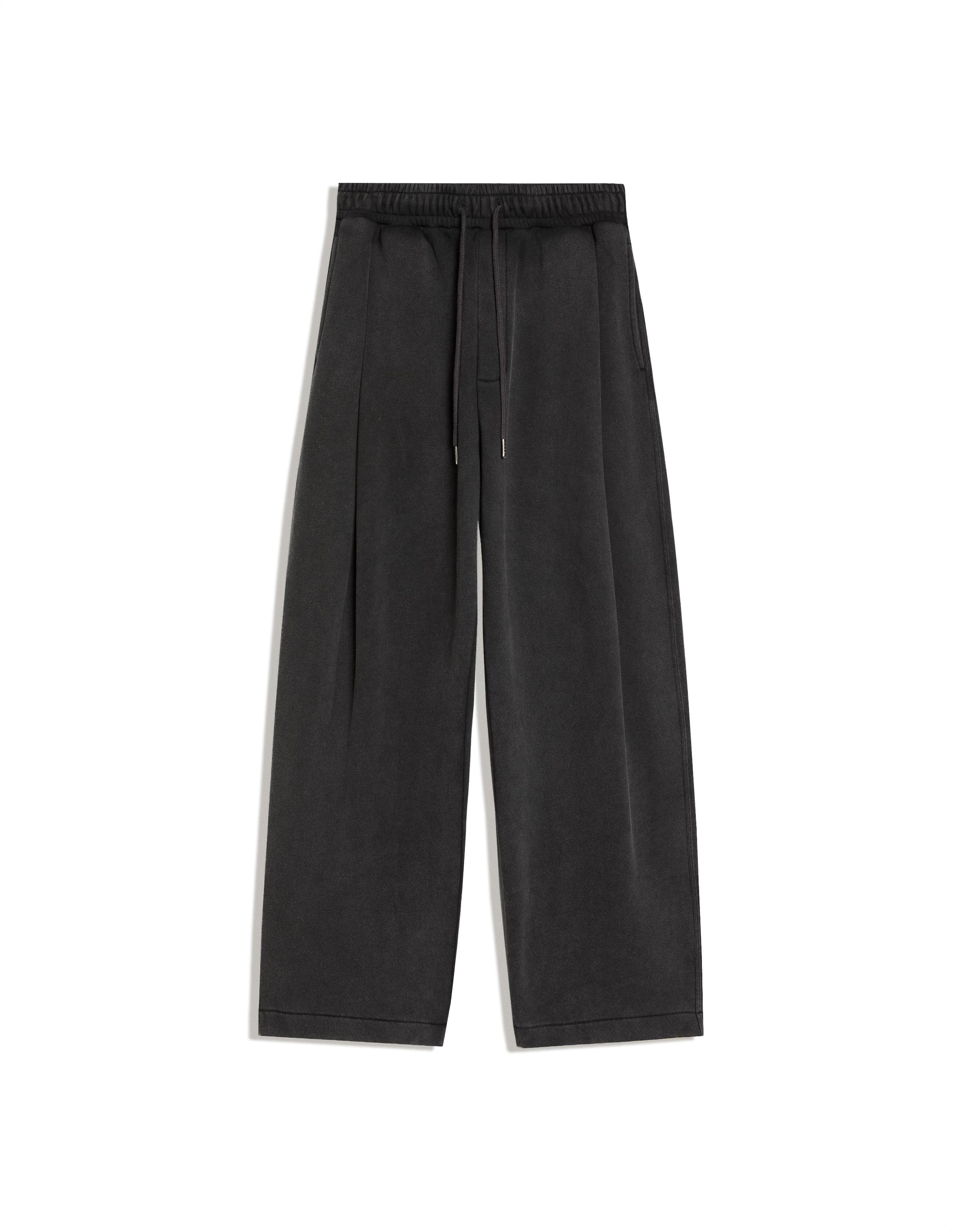 Balloon trousers with washed effect — Grey