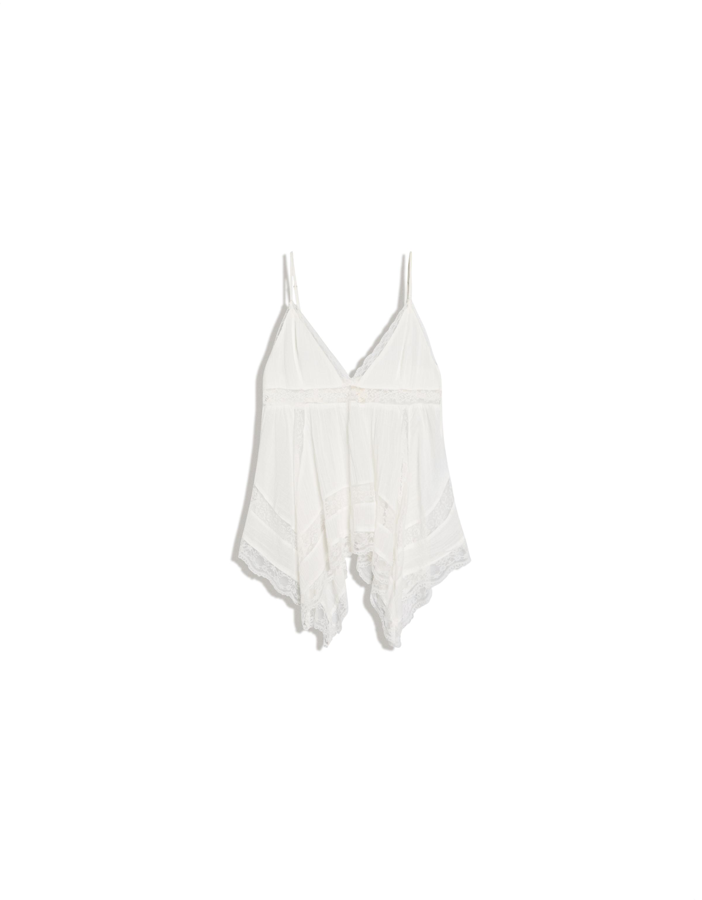 Bershka Dantelli askılı top