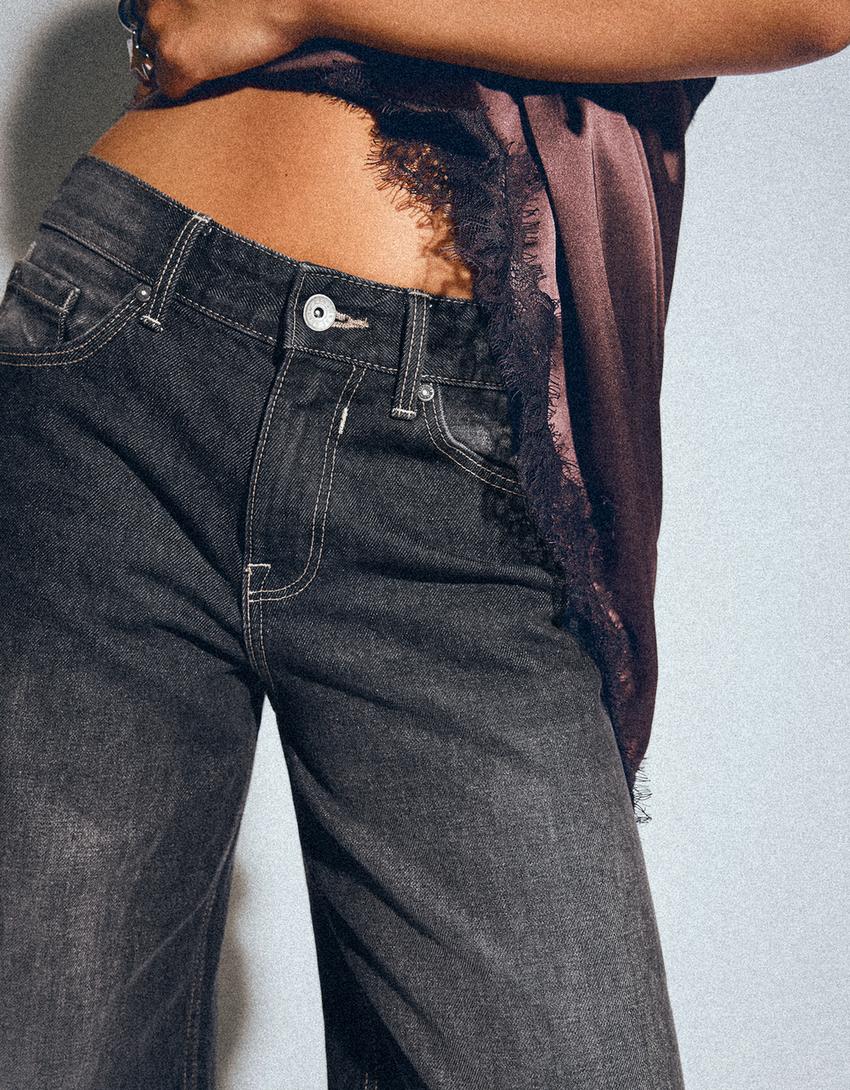 Jeans boyfriend-Nero