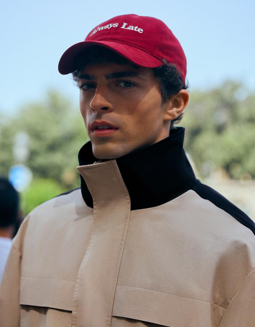 Nautical jacket-Sand