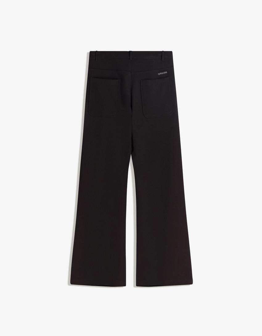 Pantalon flare tailoring