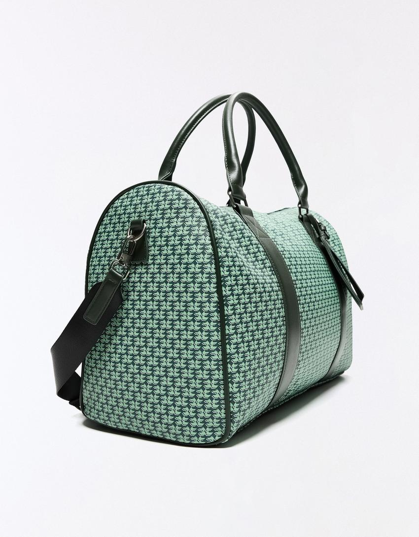 Monogram travel bag-Green