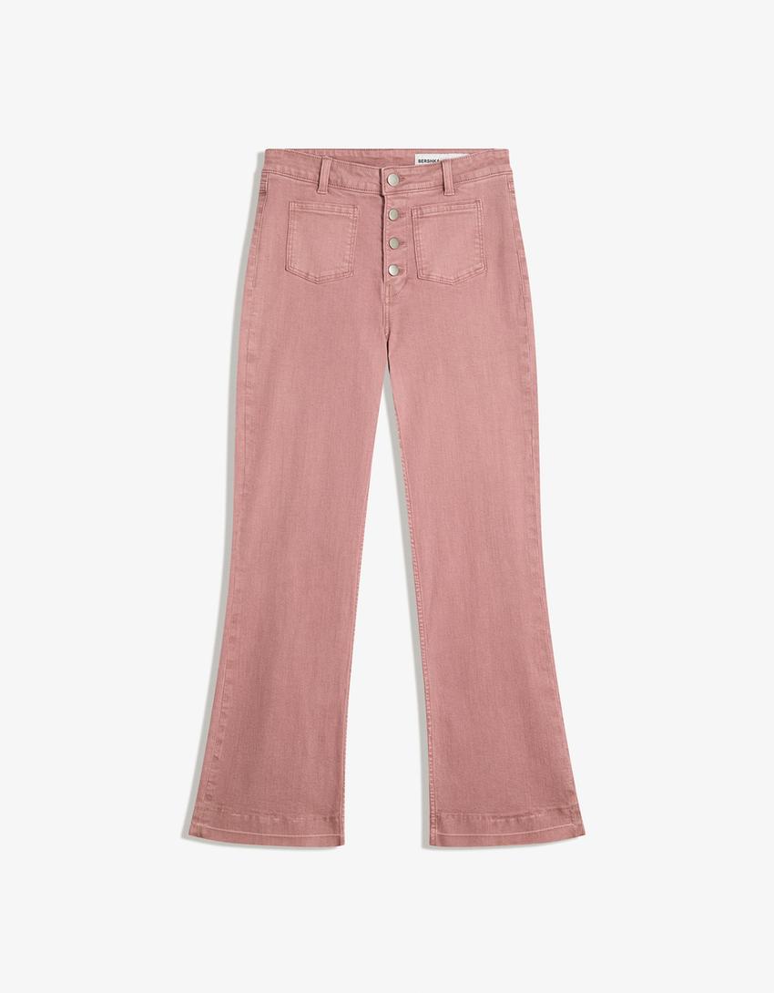 Cropped flare jeans - Main Image