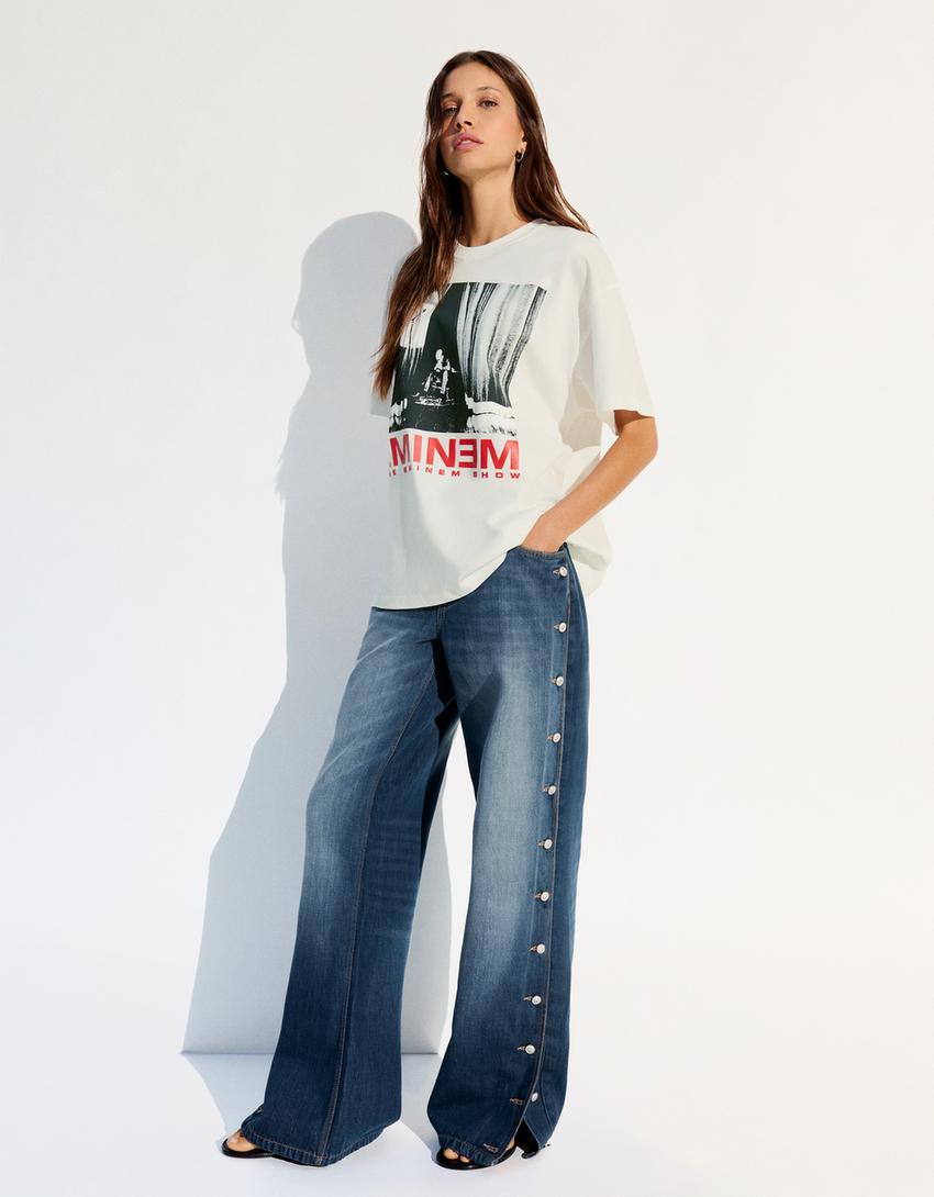 Eminem oversize T-shirt-Off white
