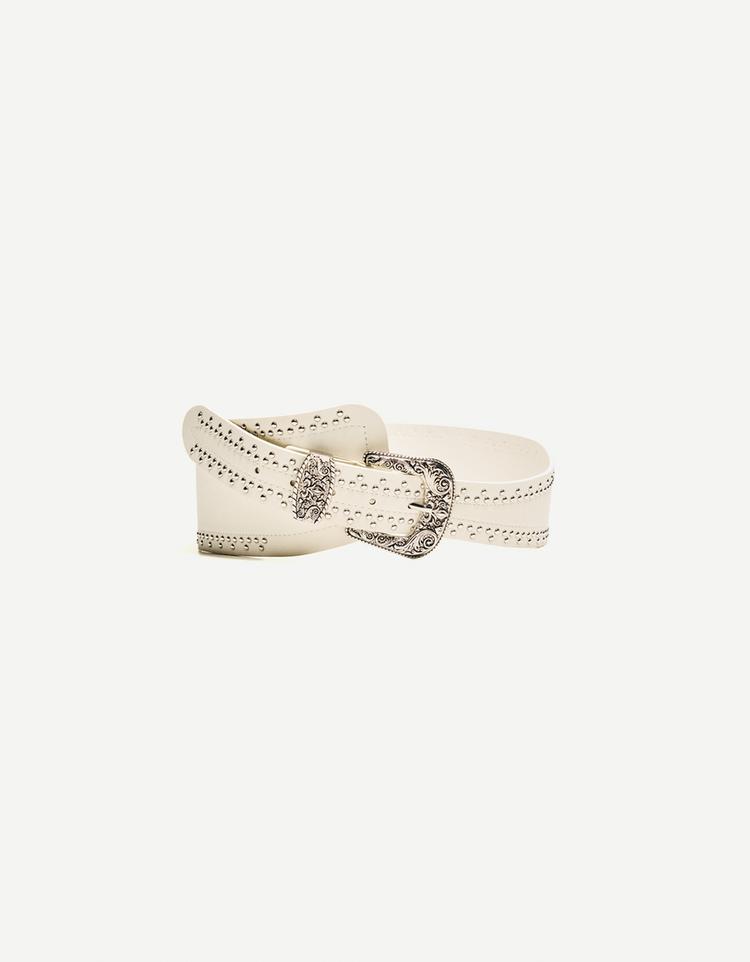 Asymmetric hip belt