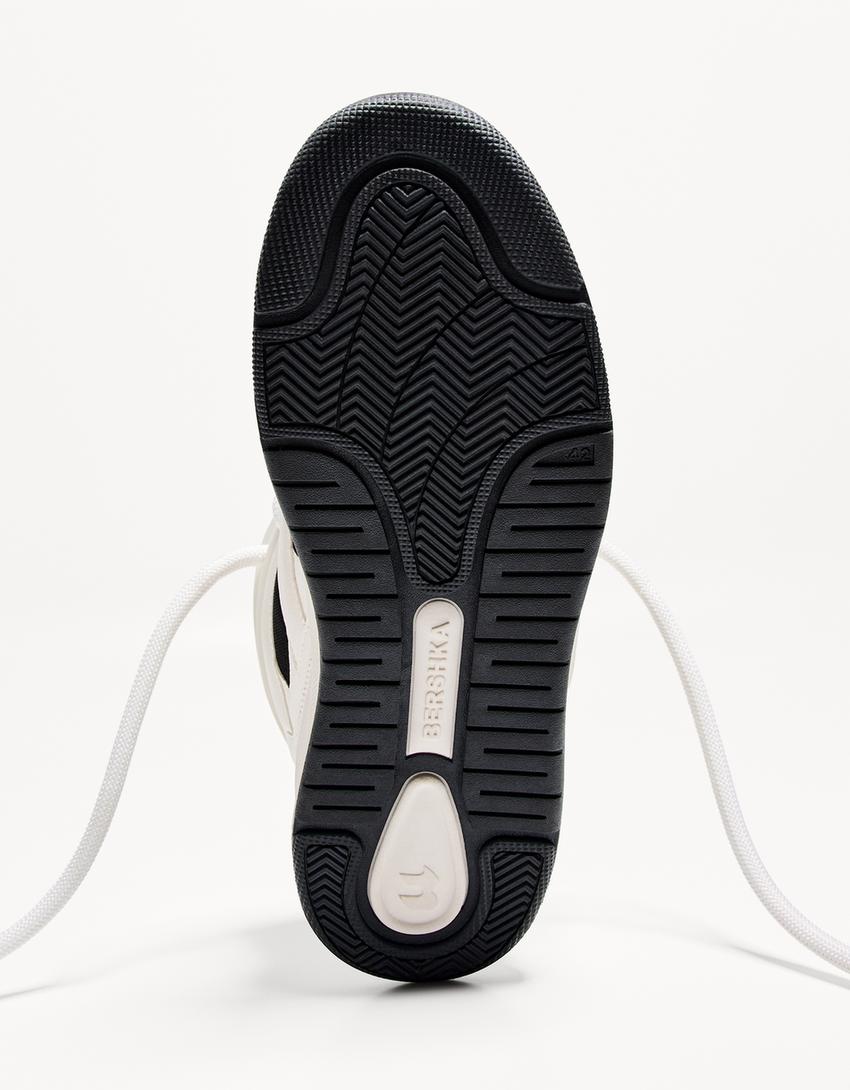 Skater-sneakers med kontrast-Multifarvet-3