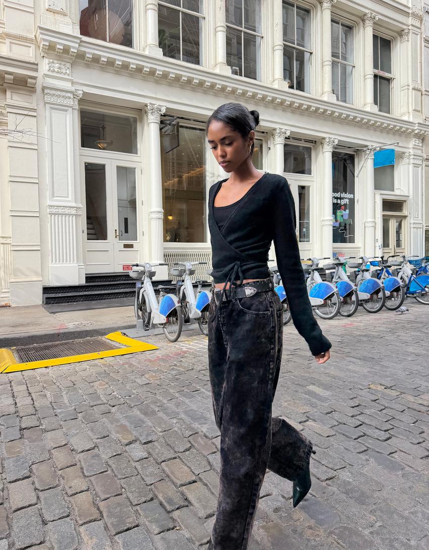 Ballerina cardigan-Black