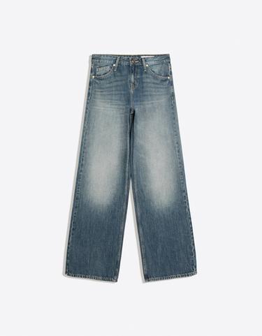 Low-rise straight jeans — Light blue 6