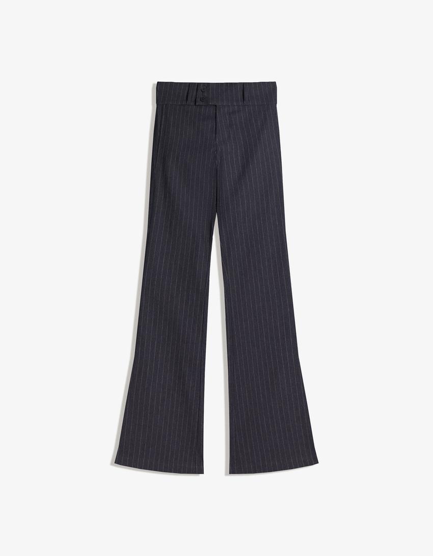 Bengaline Trousers Women Bershka bengaline-trousers-women-bershka