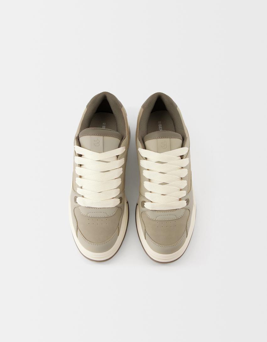 Chunky trainers-TAUPE