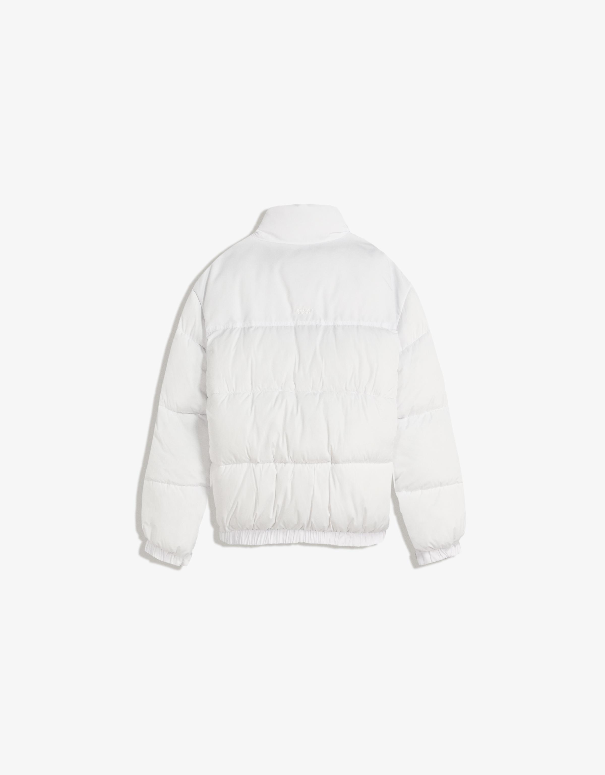Technical puffer jacket — White