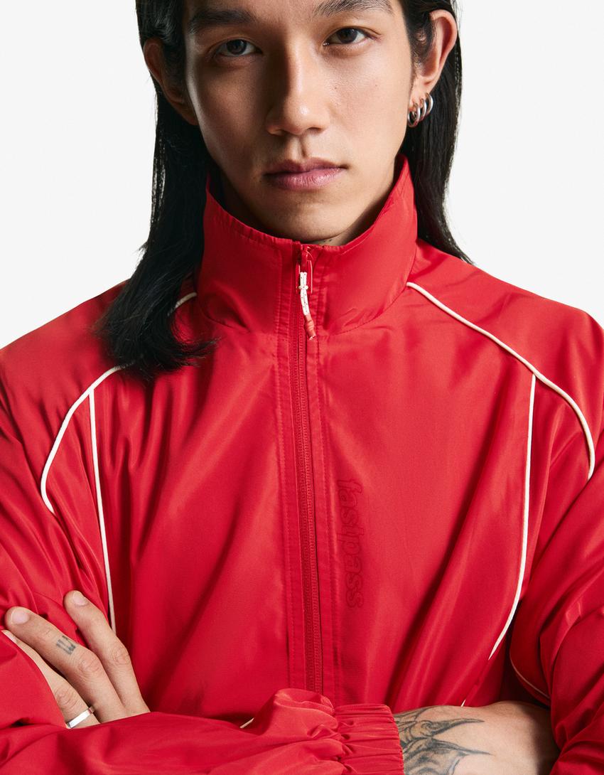Blusão técnico sport-Vermelho