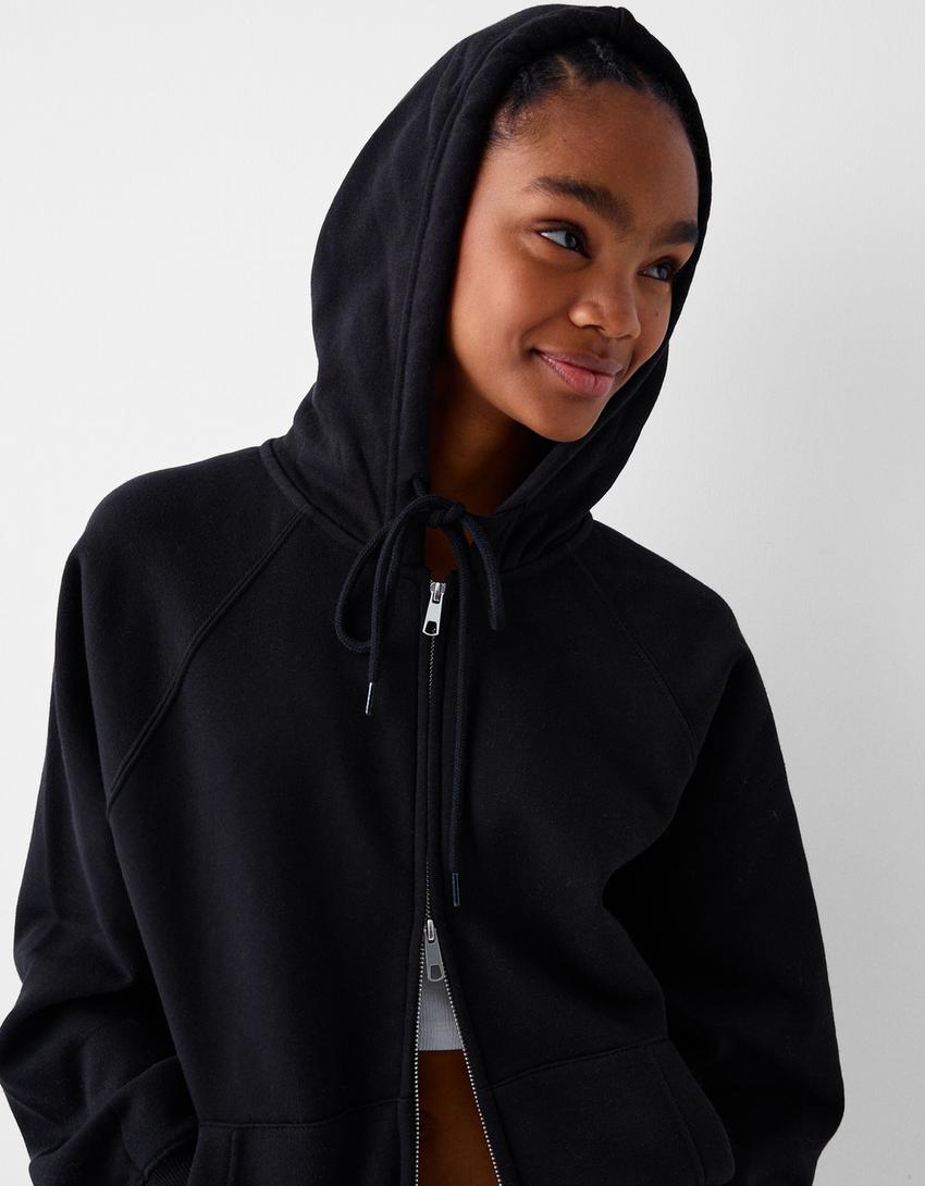 Sudadera cremallera capucha-Negro-2