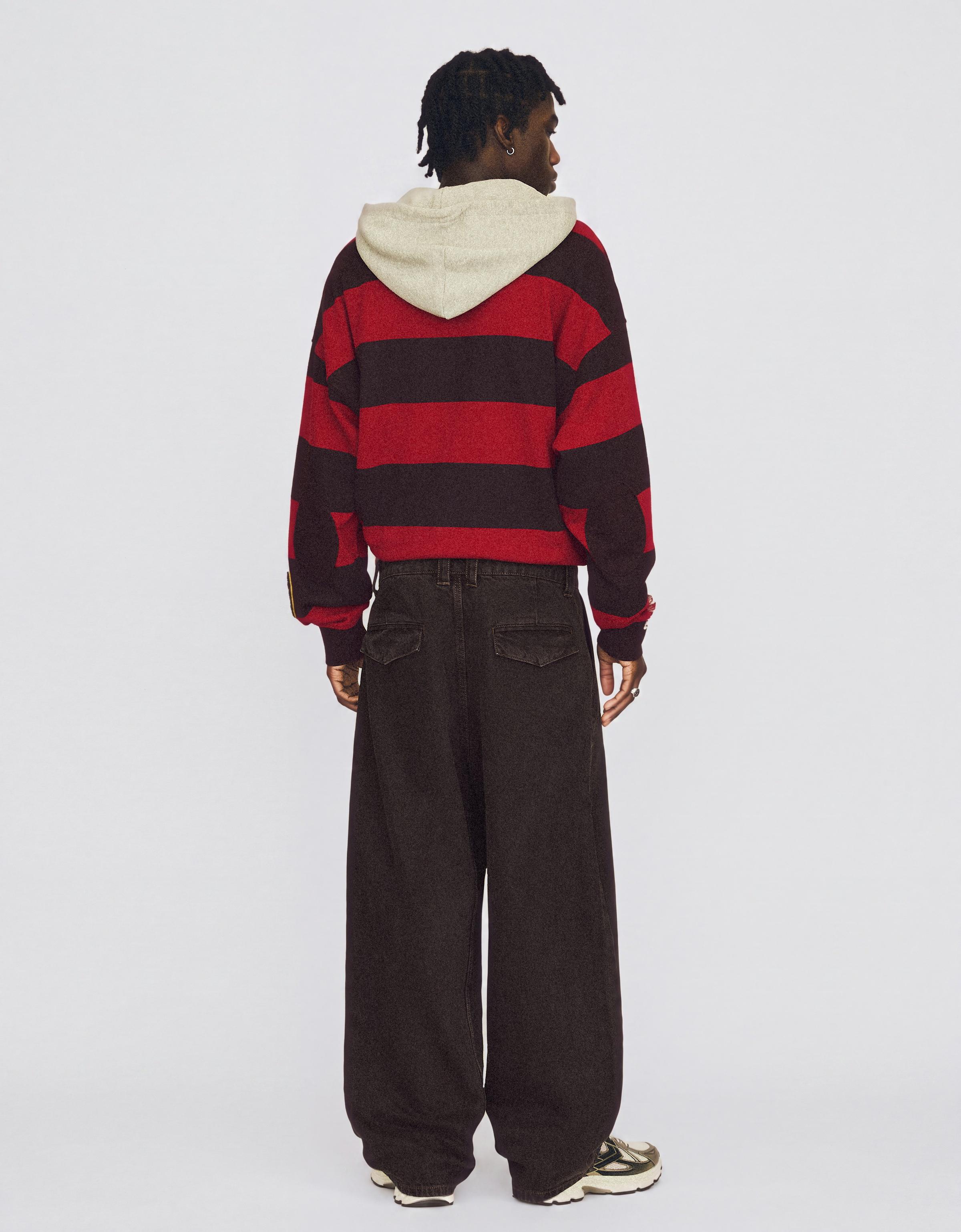 Bershka Pensli wide leg jean görsel 7