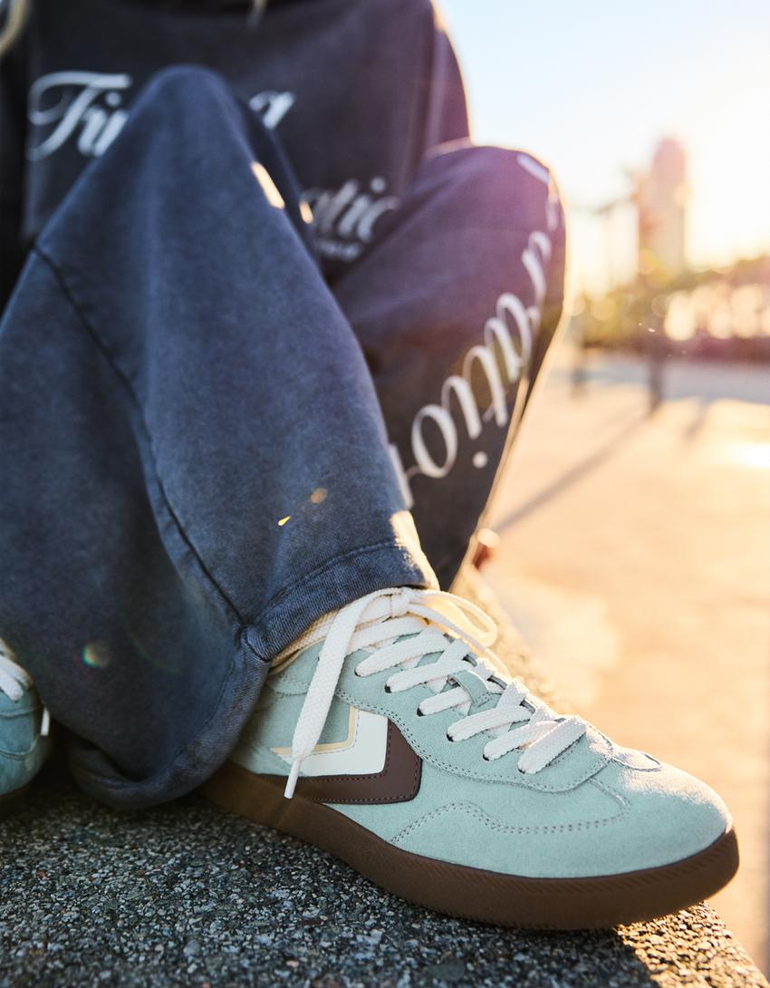 Retro spor ayakkabı-Mavi