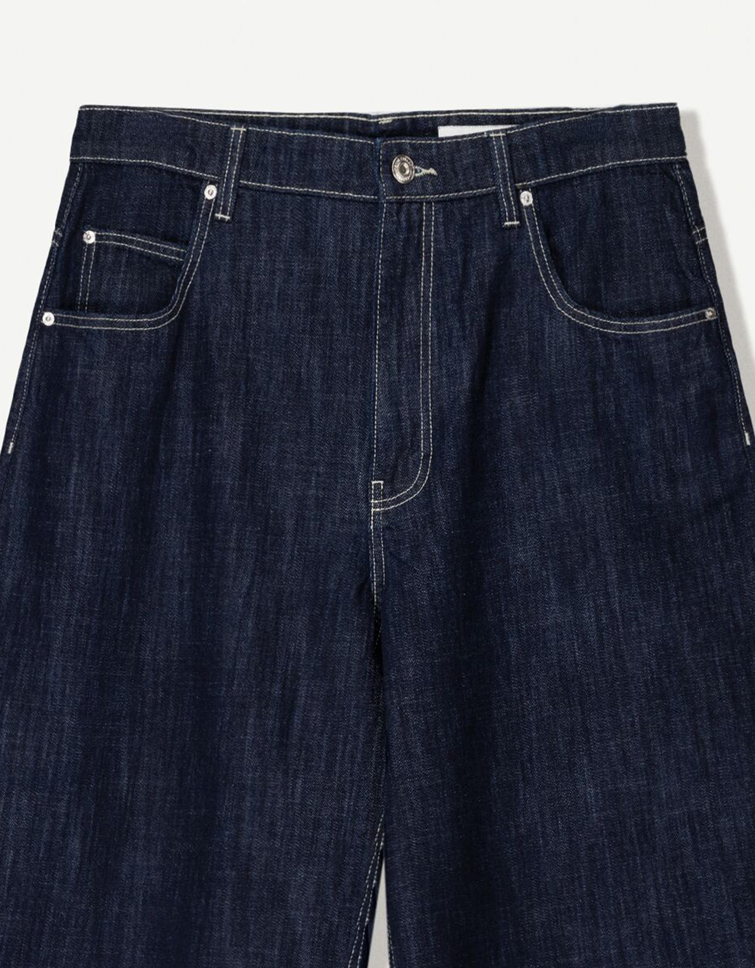 【COSYHARU】Wide bermuda denim Wide Bermuda Denim - COSYHARU | 60% - Asian Fashion Online Store