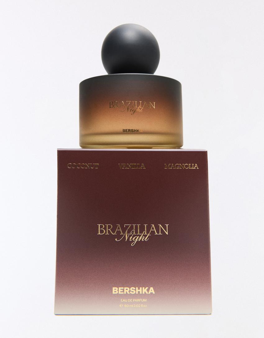 Eau de parfum BERSHKA BRAZILIAN NIGHT 60ml-Marrón