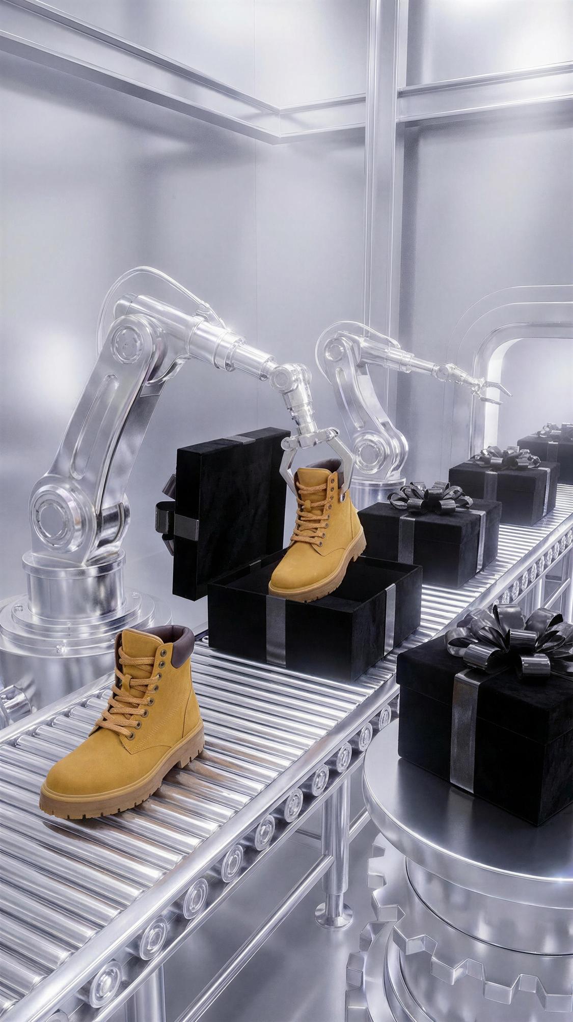 Botins detall encoixinat