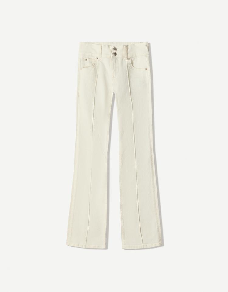 Low waist bootcut jean