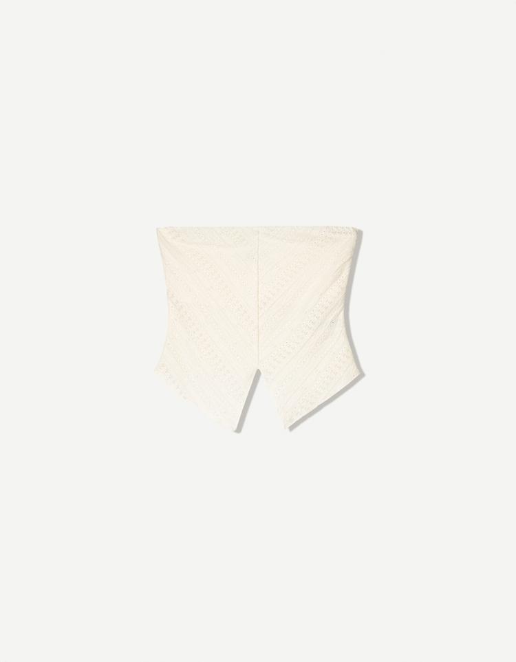 Rustic bandeau top