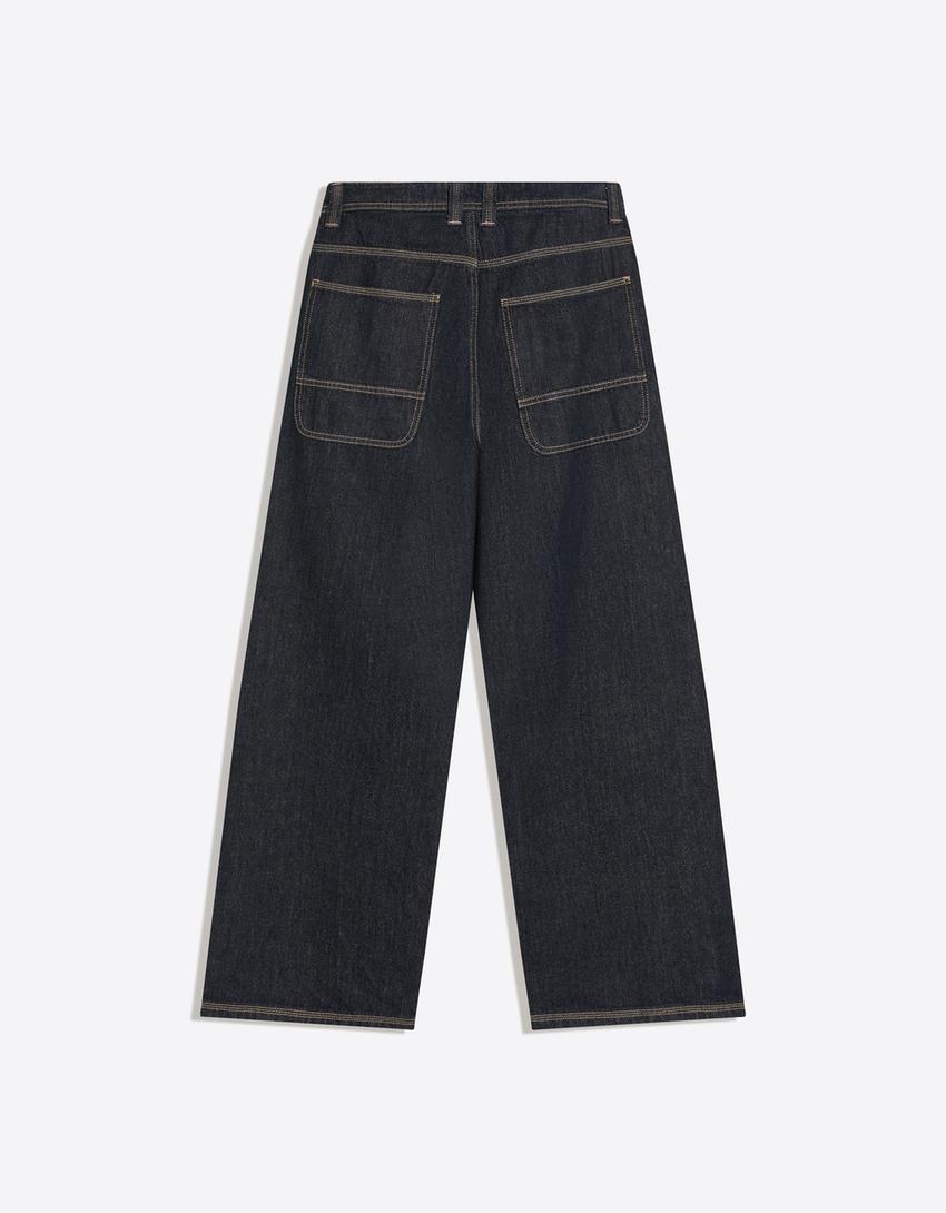 Skater-Jeans-Marinenblau