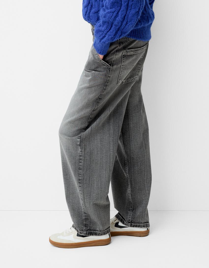 Skater jeans-Grey-5
